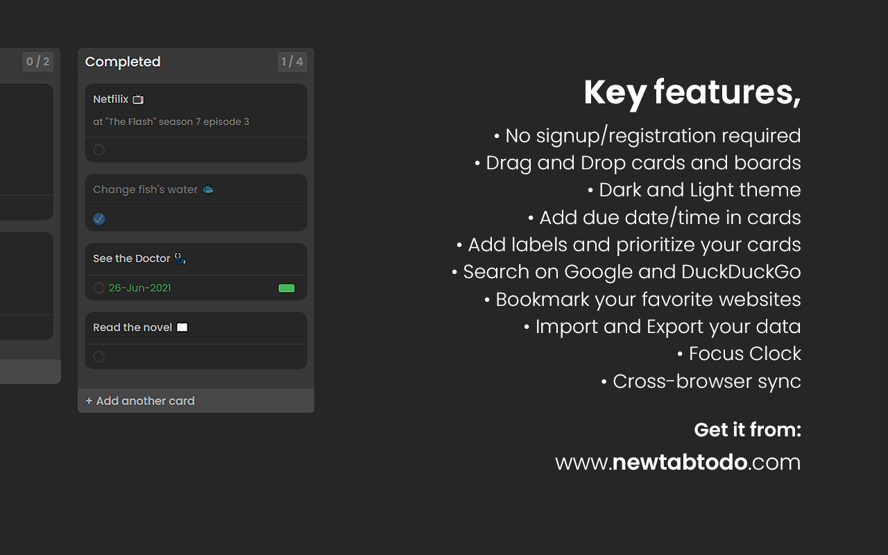 NewTabTodo截图2