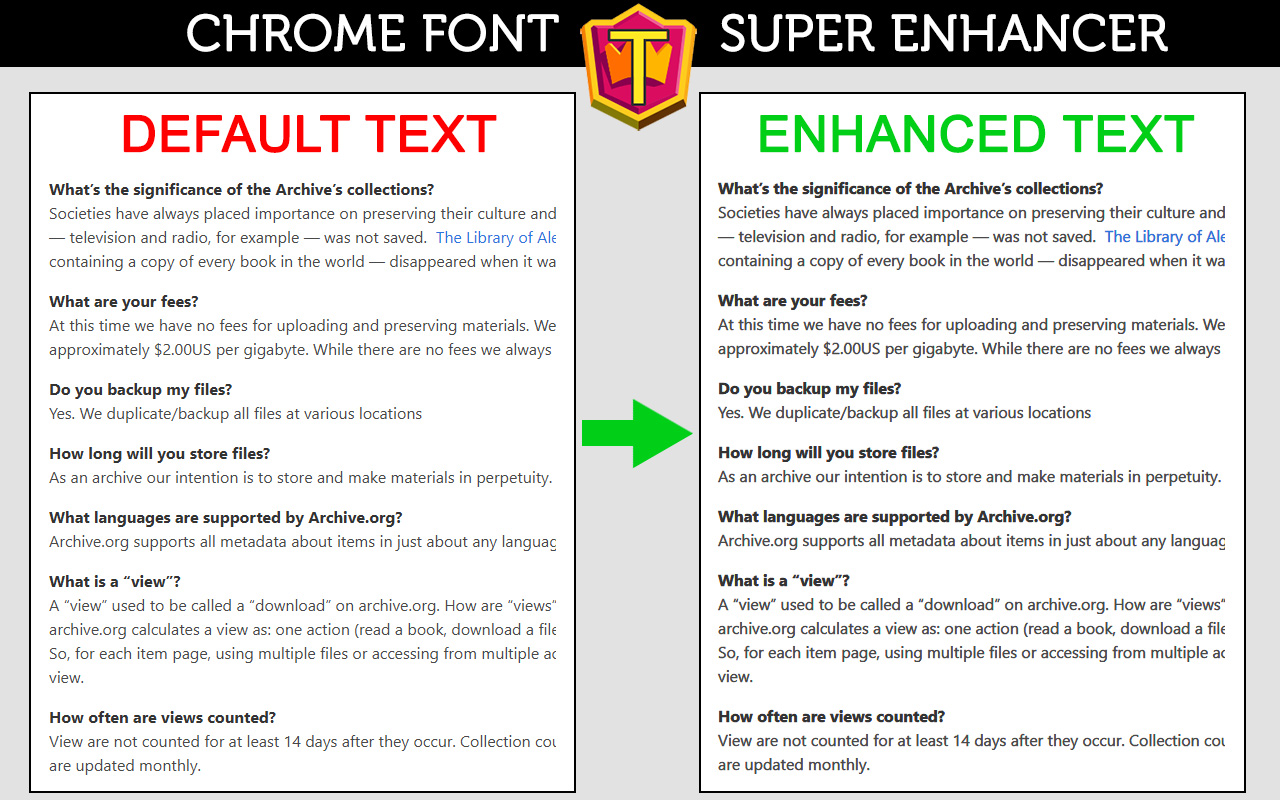 Chrome Font Super Enhancer截图3