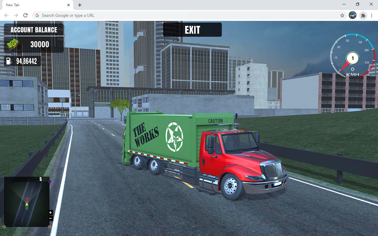 Garbage Truck Driving Car Game截图4