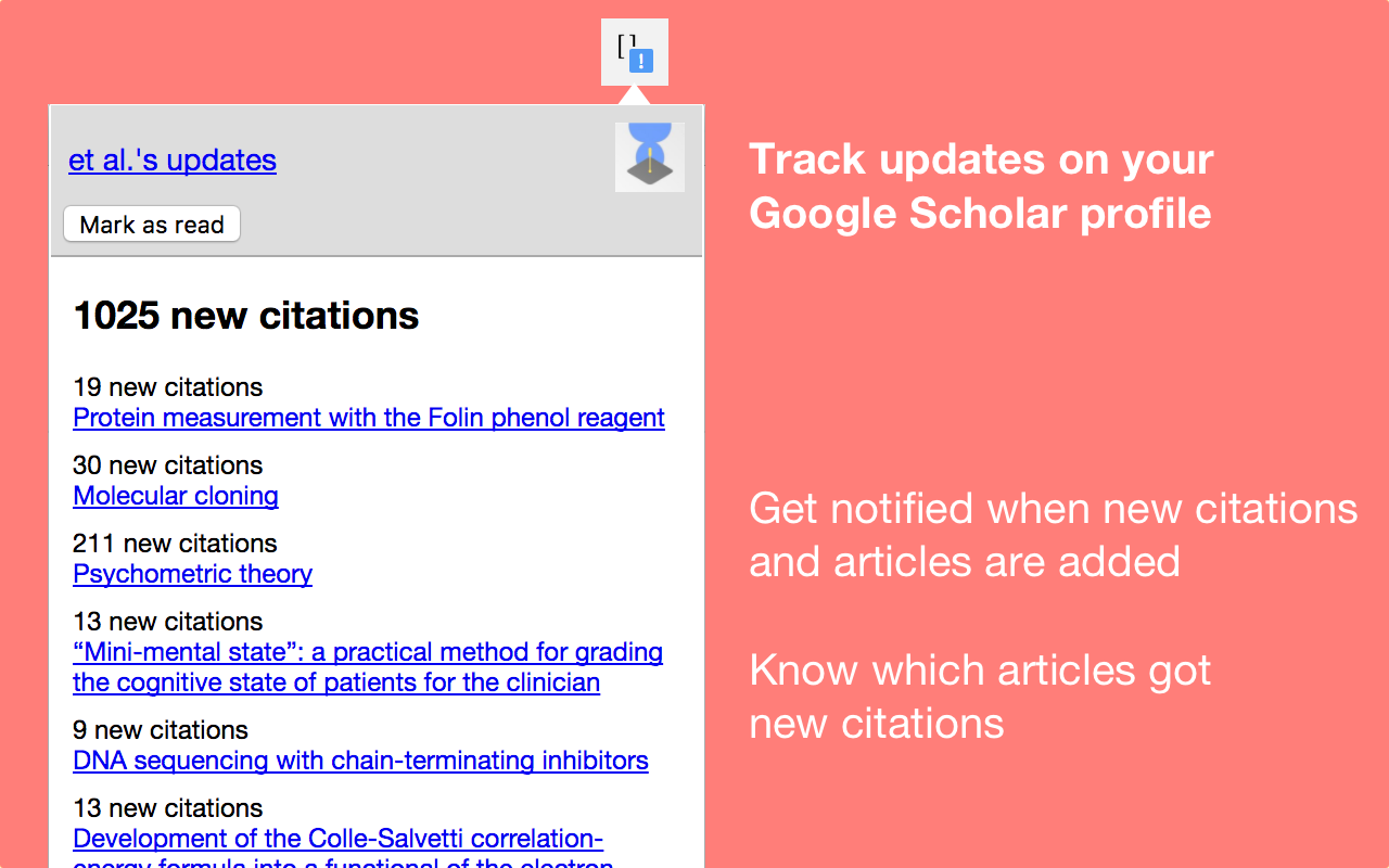 Scholar Updates截图1