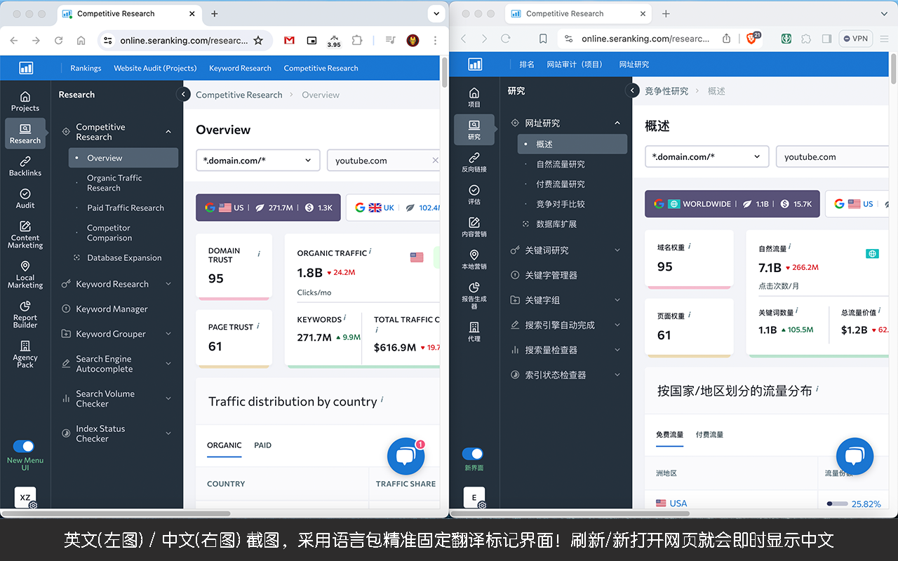 界面翻译 - 网页翻译固定插件|汉化语言包|免费截图2