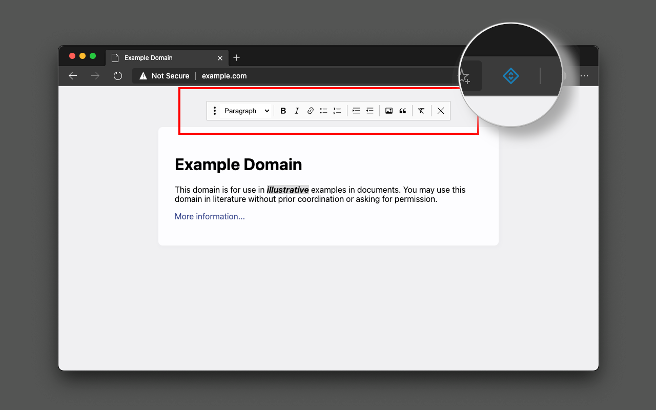 Design Mode - Page's Rich Text Editor截图2
