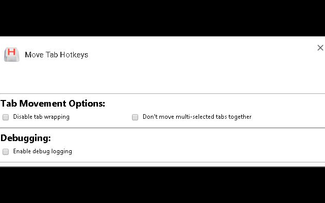 Move Tab Hotkeys (Chrome Number Pad Keys)截图1
