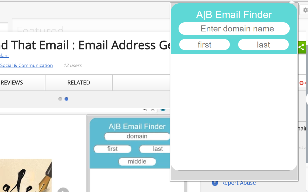 Find That Email : Email Address Generator截图1