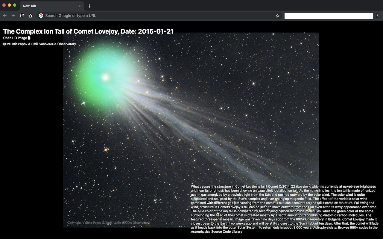 NASA Picture of the Day - New Tab截图1