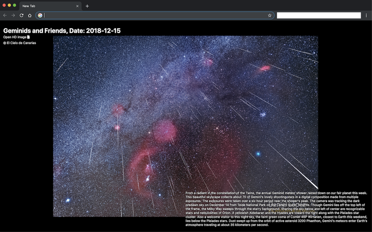 NASA Picture of the Day - New Tab截图3