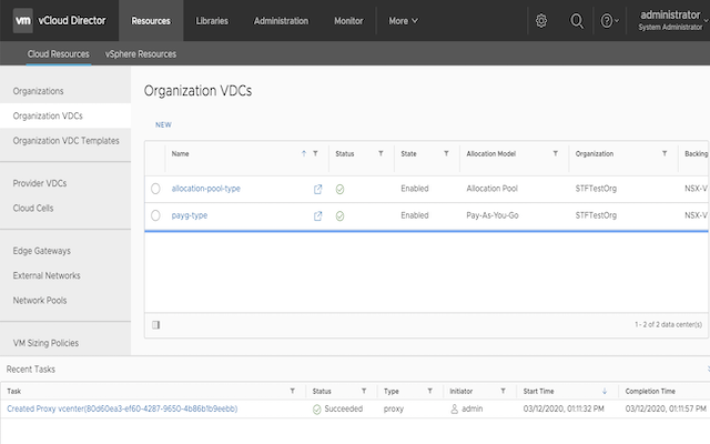 Chrome Extension for VMware Cloud Director截图1