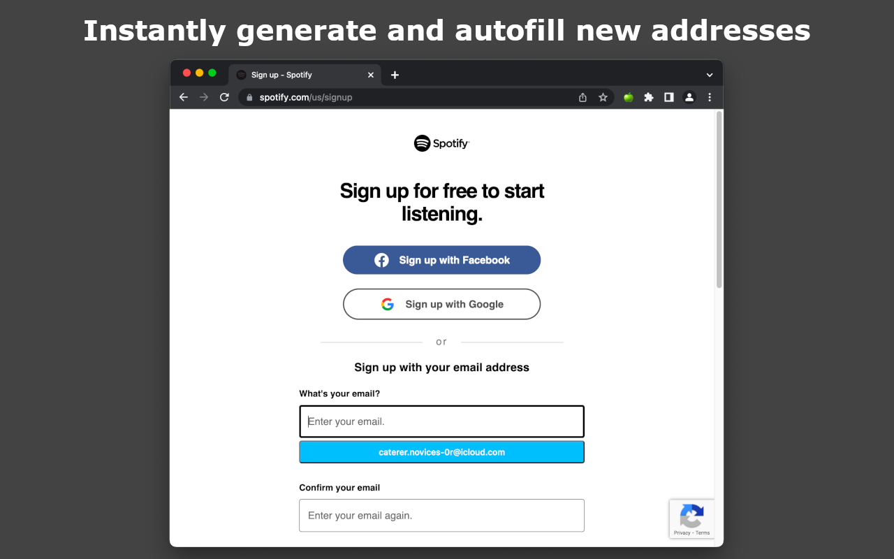 iCloud Hide My Email截图5