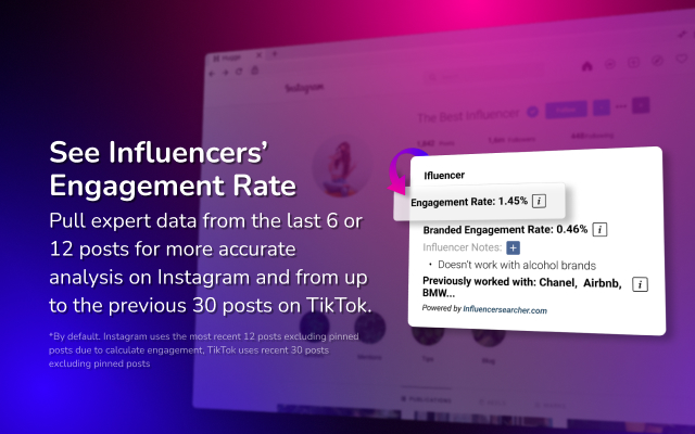 Influencer Searcher Engagement Calculator截图3