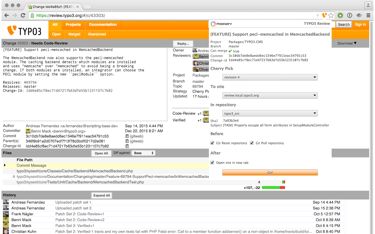 TYPO3 Review截图2
