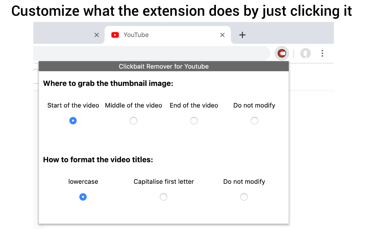 Clickbait Remover for Youtube截图4