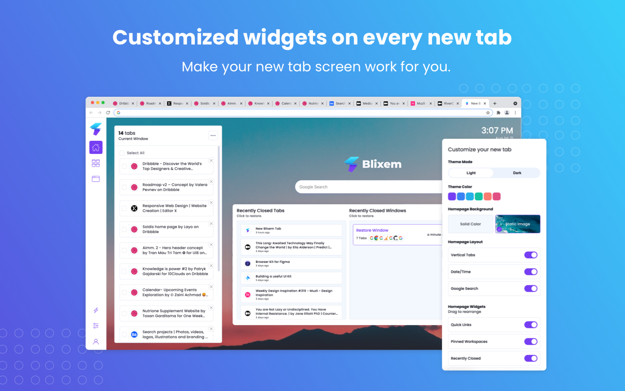 Blixem Tab Manager截图3