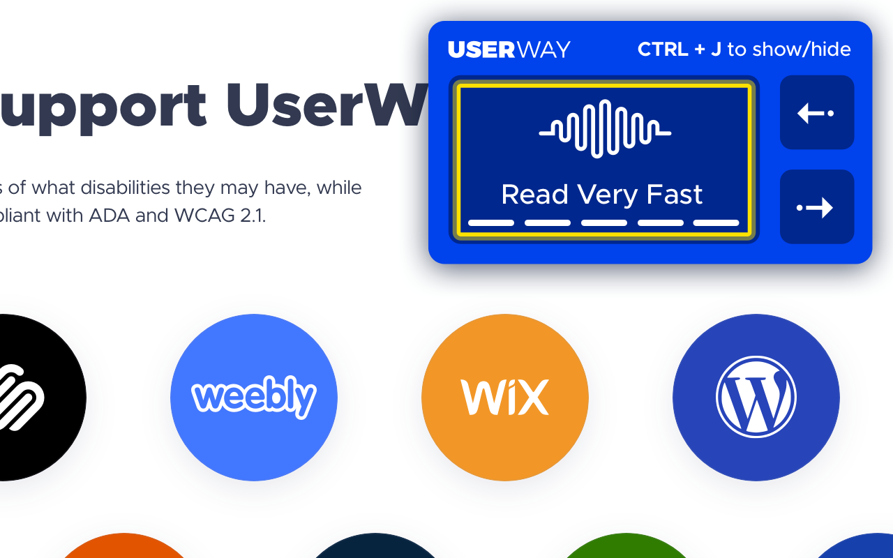 Screen Reader by UserWay截图2