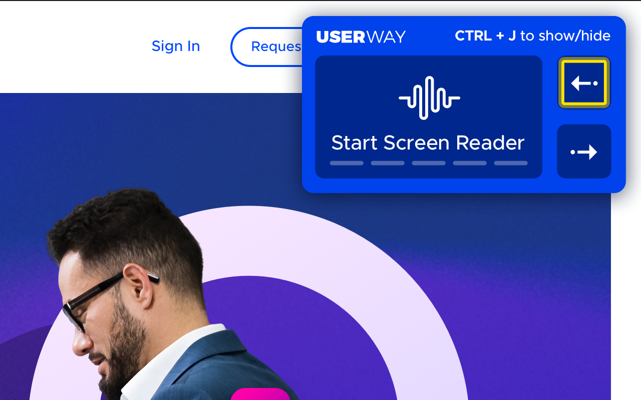 Screen Reader by UserWay截图3