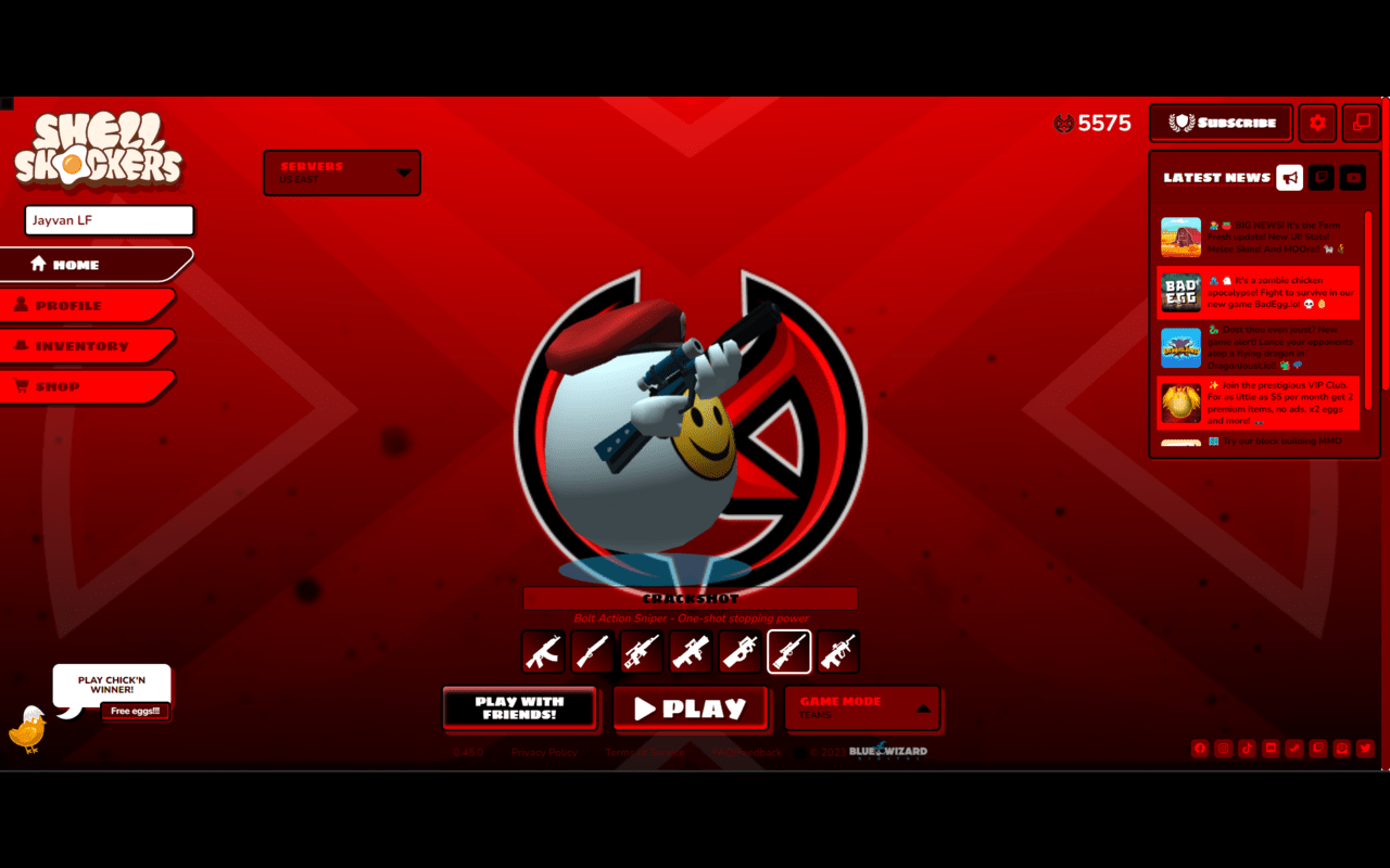 Meno || Shell Shockers截图1