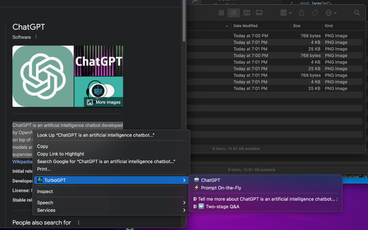 TurboGPT For ChatGPT截图1