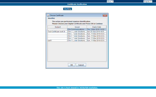 GOK eProcurement Digital Signer截图1