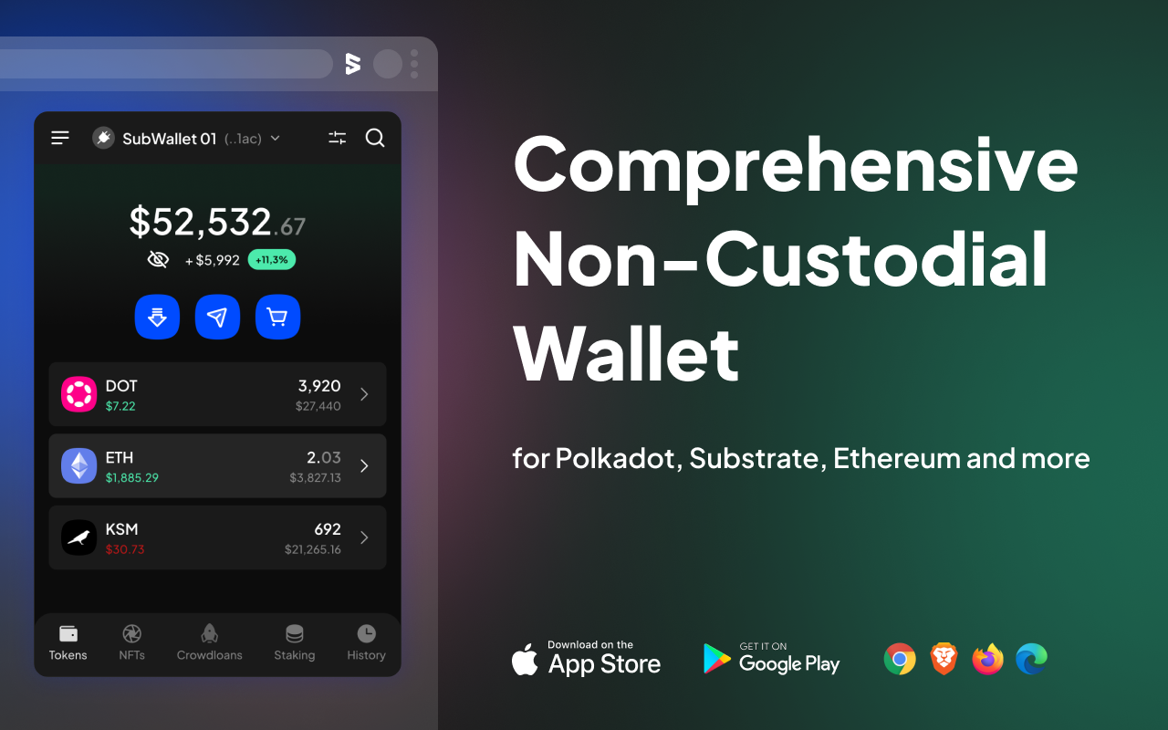 SubWallet - Polkadot Wallet截图2