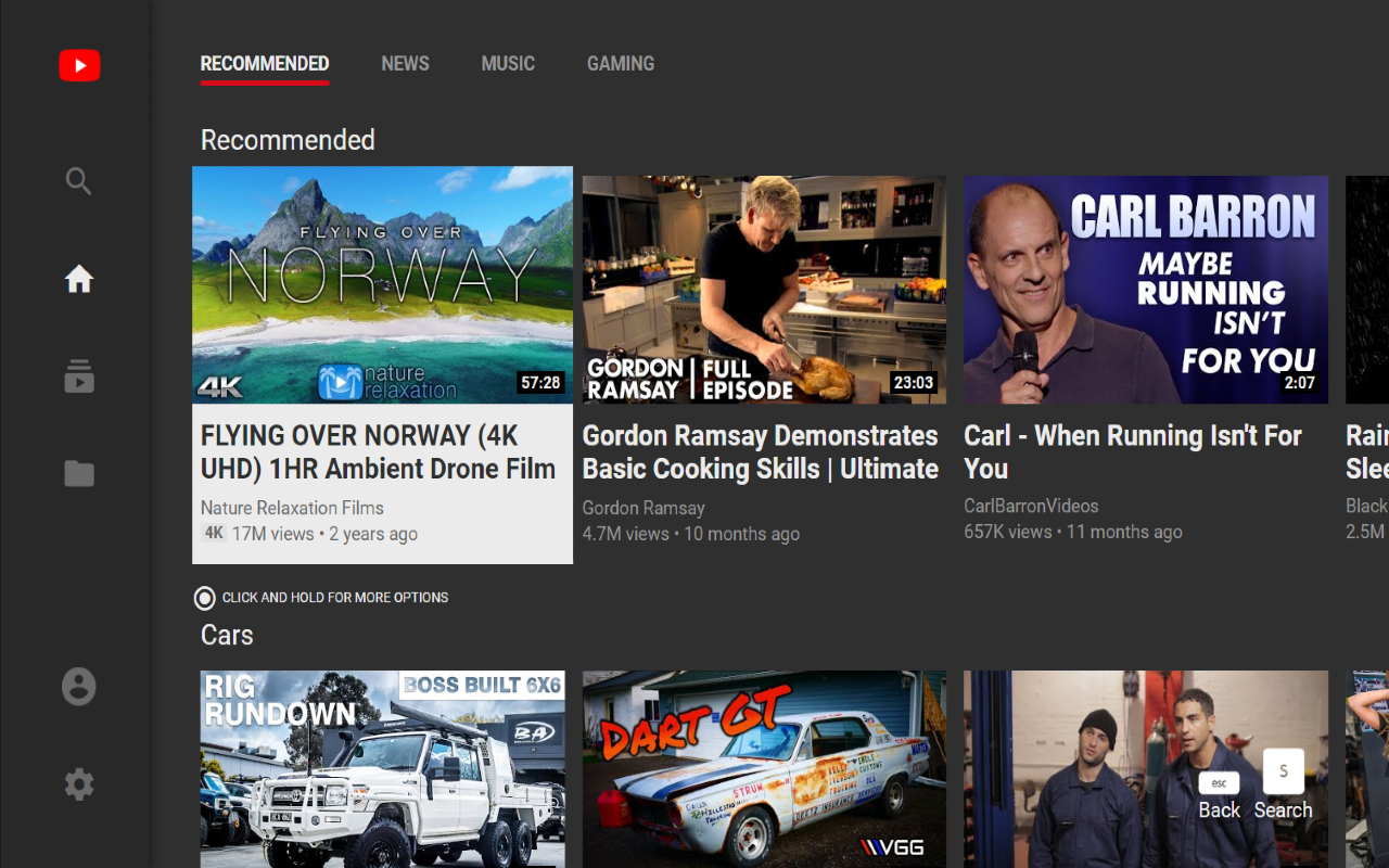 YouTube™ TV Desktop截图2