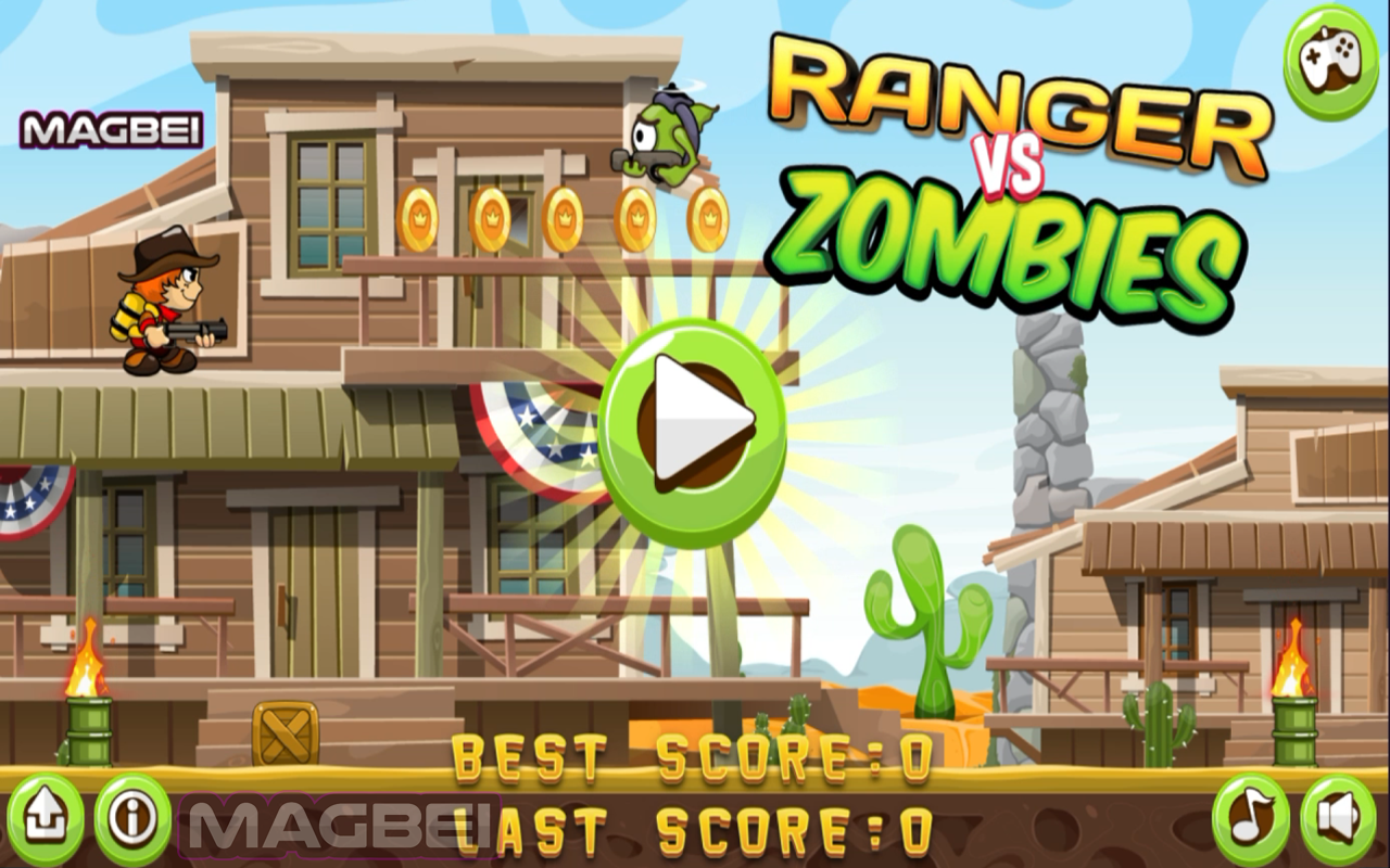 Ranger VS Zombies 游戏 - 离线运行截图2