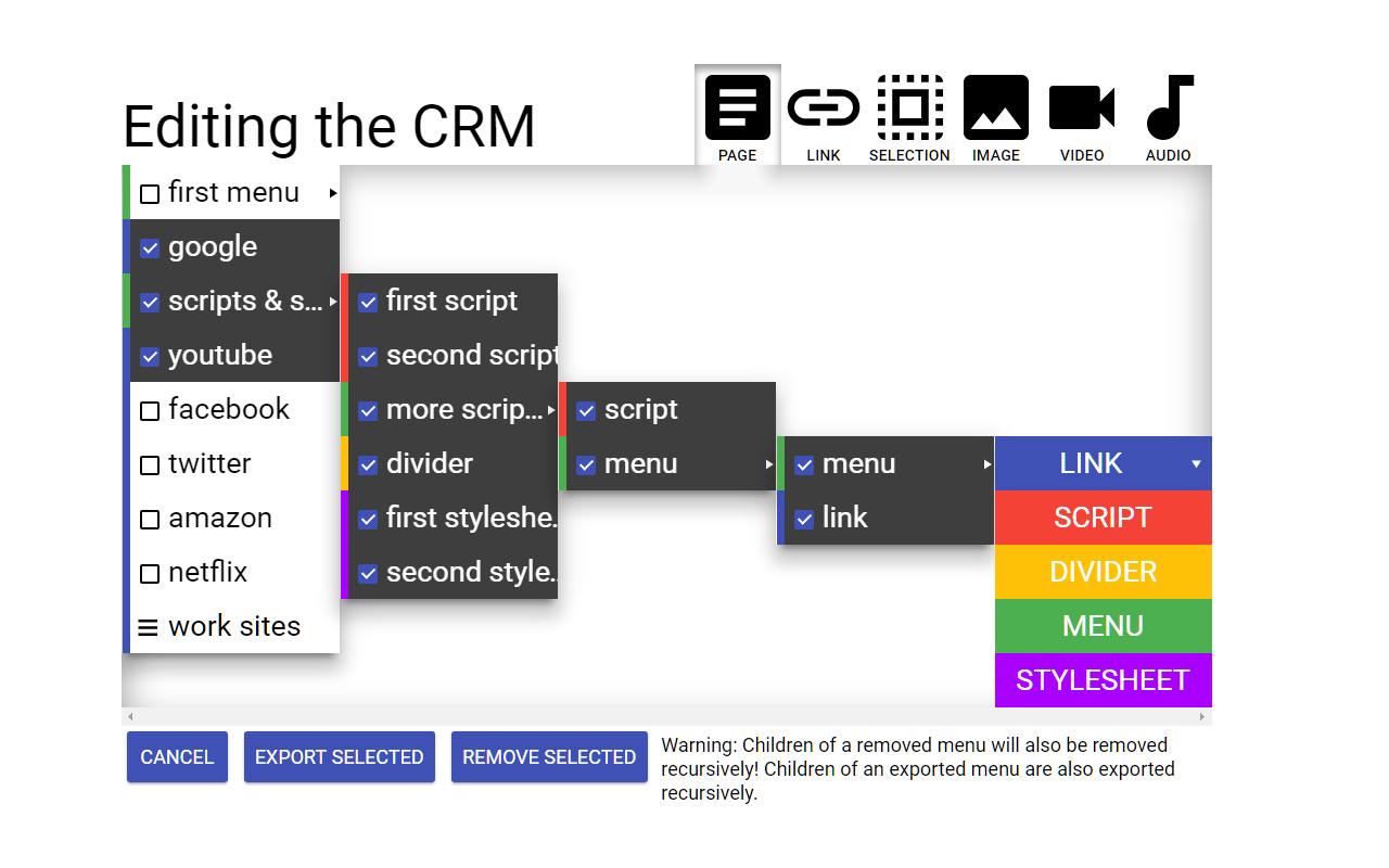 Custom Right-Click Menu截图1