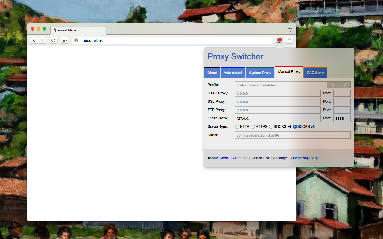 Proxy Switcher and Manager截图3