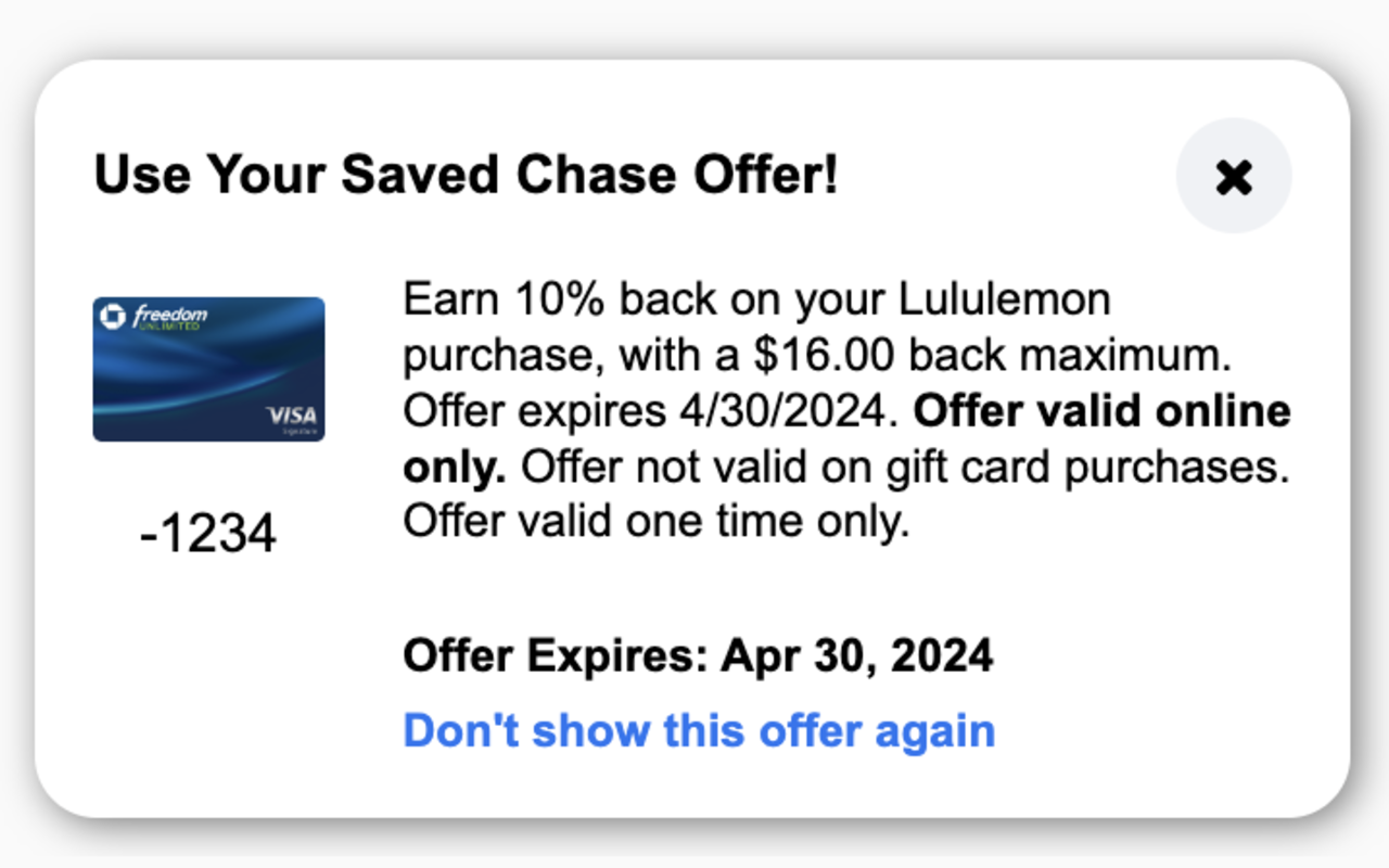 Offer.love - Bank Merchant Card Offer Collector截图2