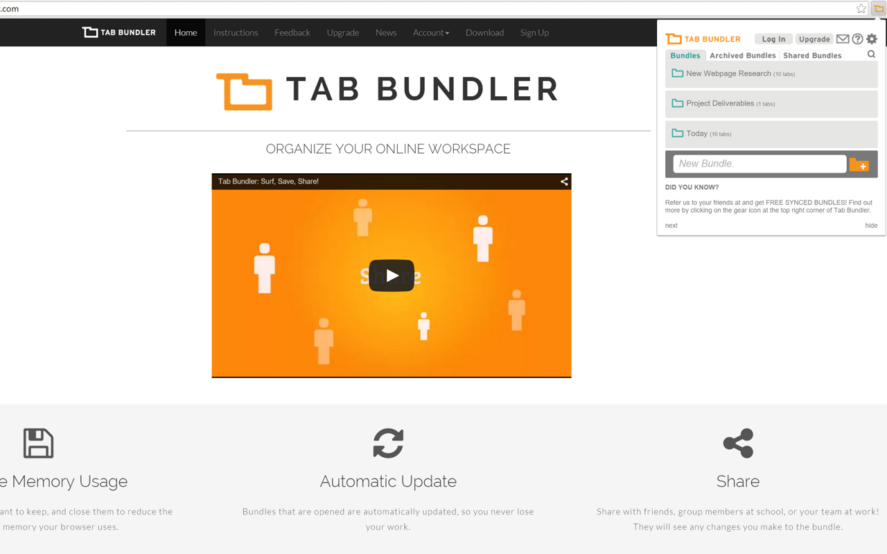 Tab Bundler截图1