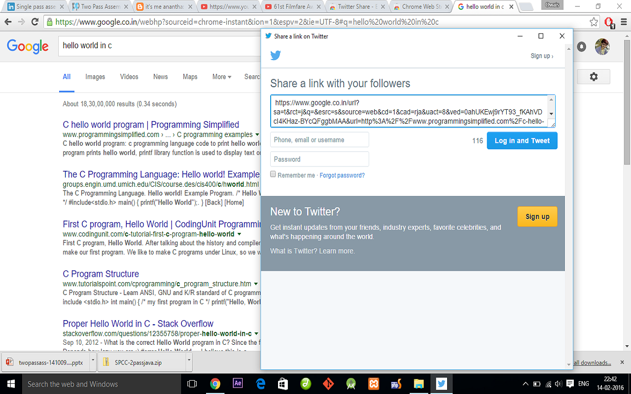 Twitter Share截图1