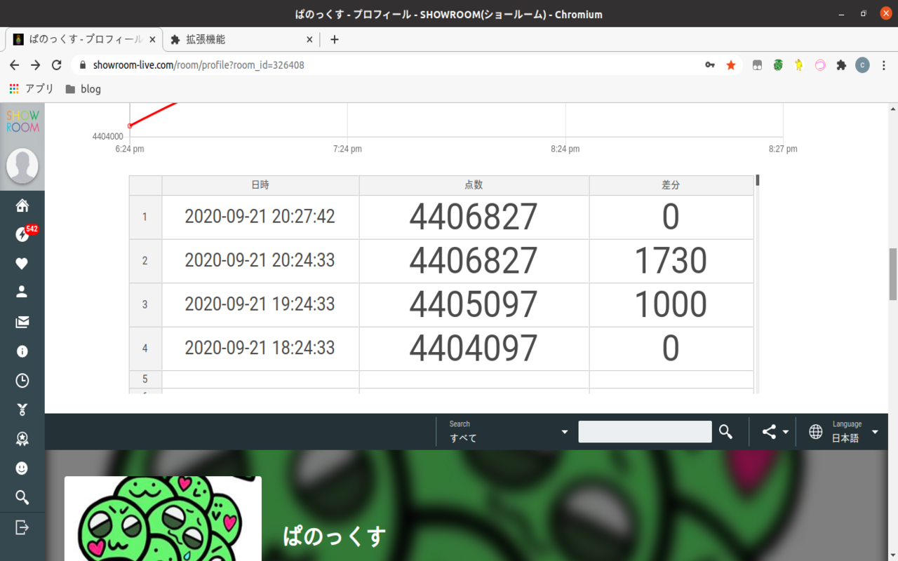 Showroom 通知表截图1