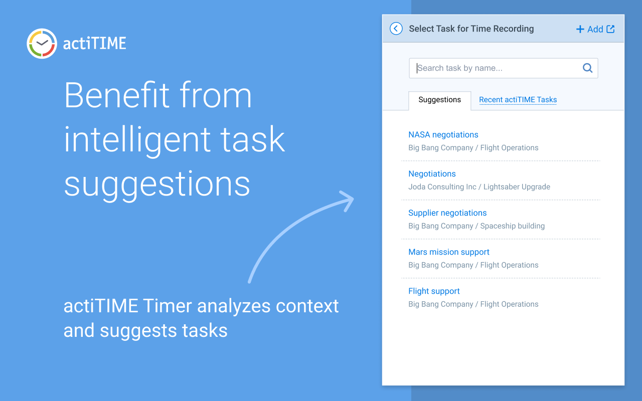 actiTIME Time Tracking & Project Management截图1