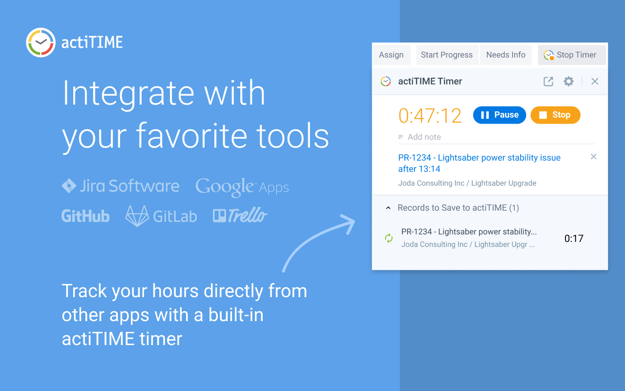 actiTIME Time Tracking & Project Management截图2