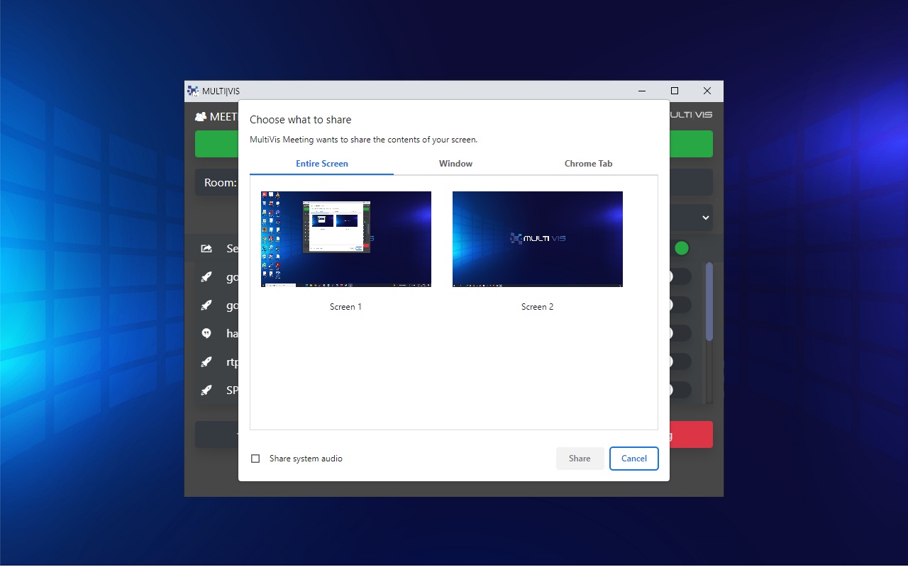 MultiVis Meeting截图1