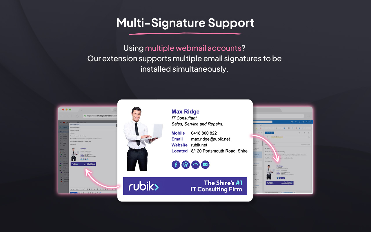 Email Signature Rescue - Browser Extension截图1