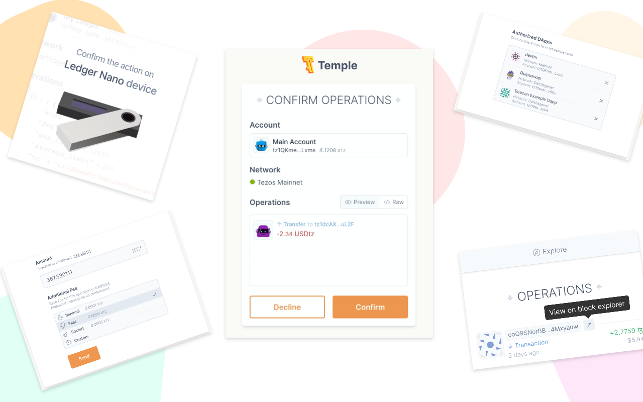 Temple - Tezos Wallet截图3