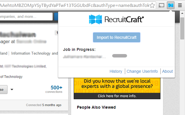 RecruitCraft Resume Clipper截图1