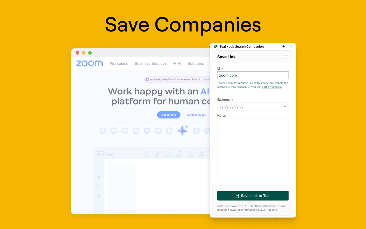 Teal - Job Search Companion截图1