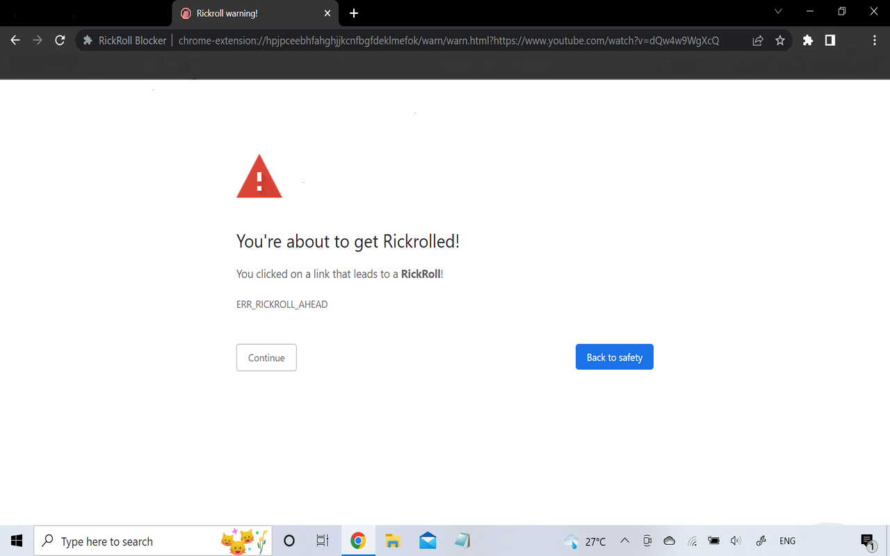 RickRoll Blocker截图1
