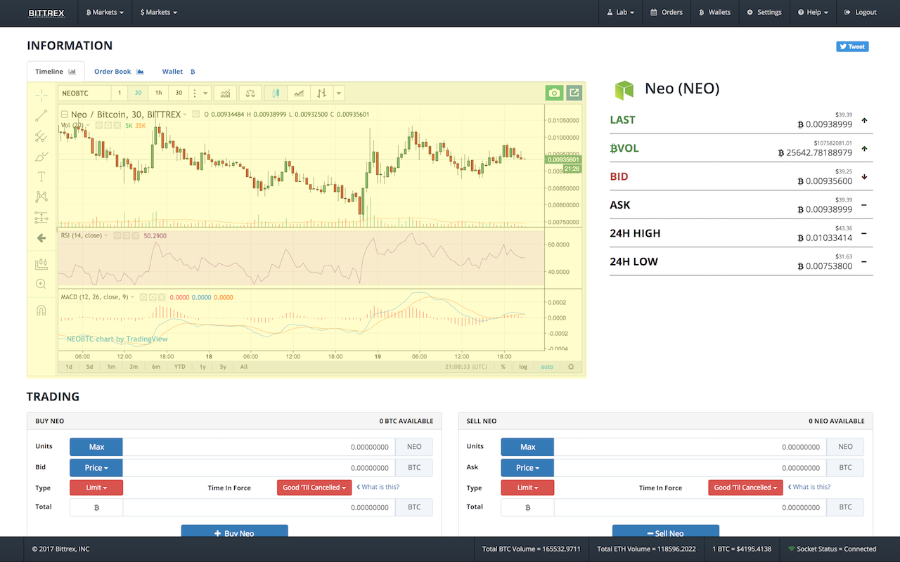 Bittrex Enhanced截图4