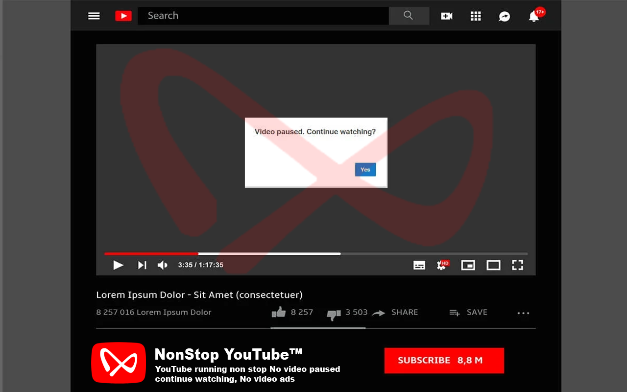 不停 Youtube™截图1