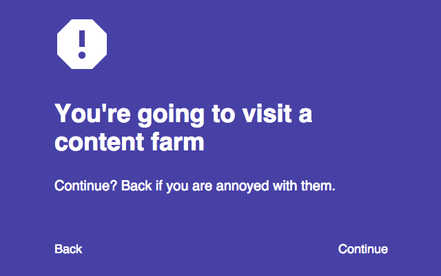 Content Farm Blocker截图1