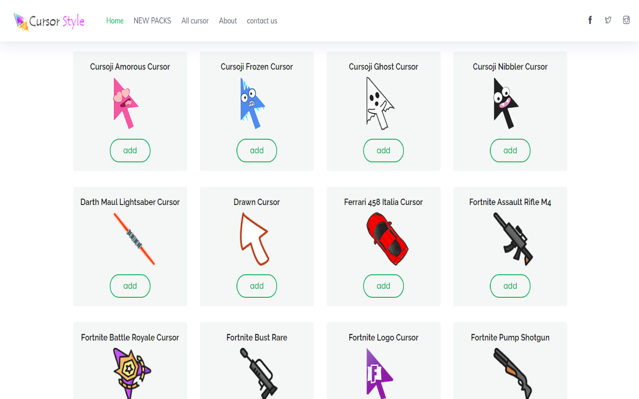 Cursor Stickers截图4