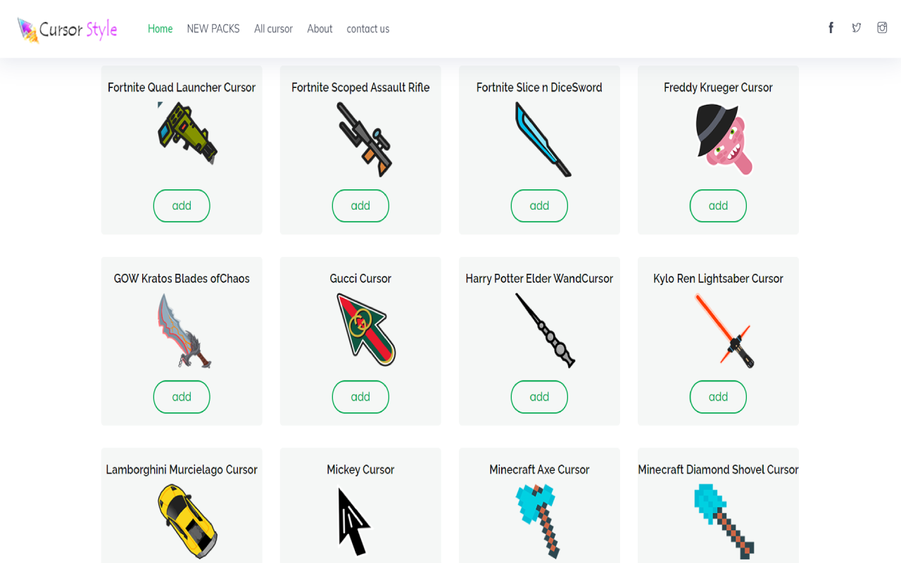 Cursor Stickers截图5