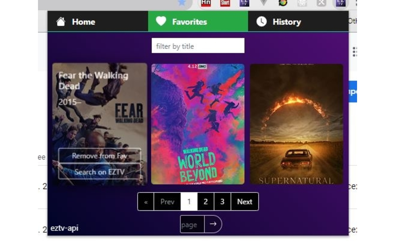 eztv - tv series & shows截图5