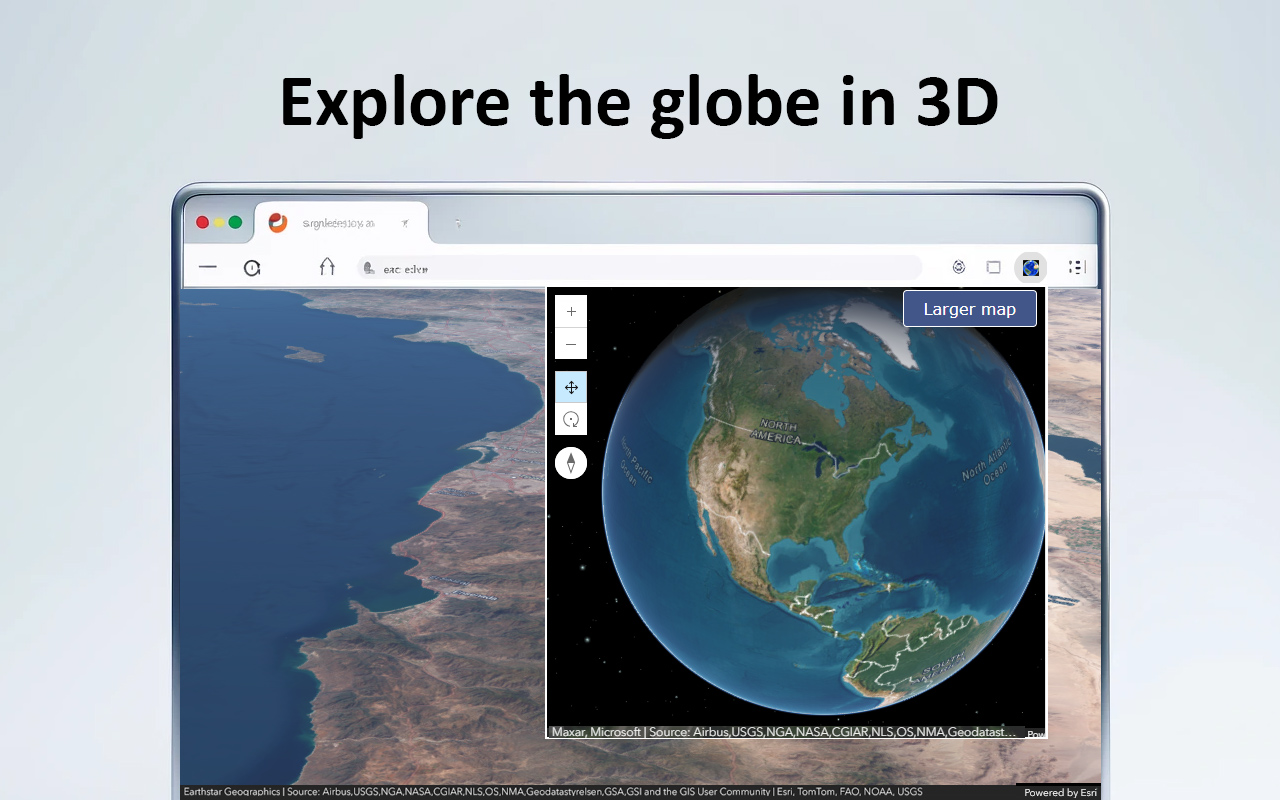 地球3D 地图截图2