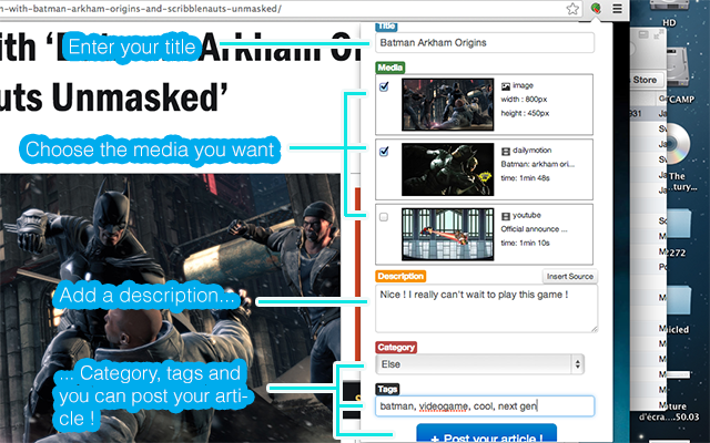 WordXPress - WordPress fastest posting tool截图1