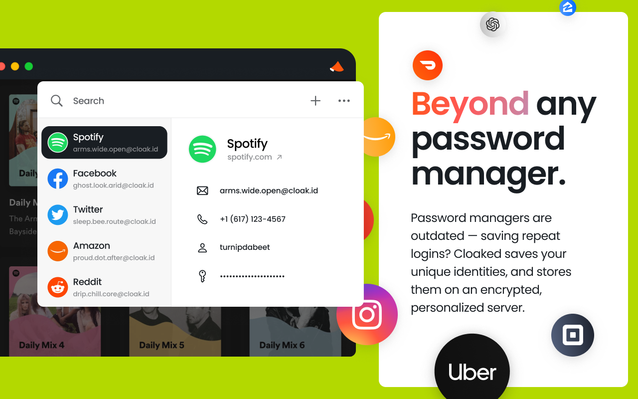 Cloaked - Privacy & Password Manager截图3