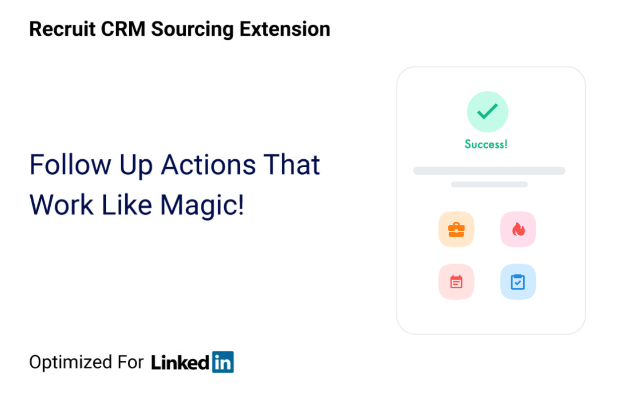 Recruit CRM Sourcing Extension截图2