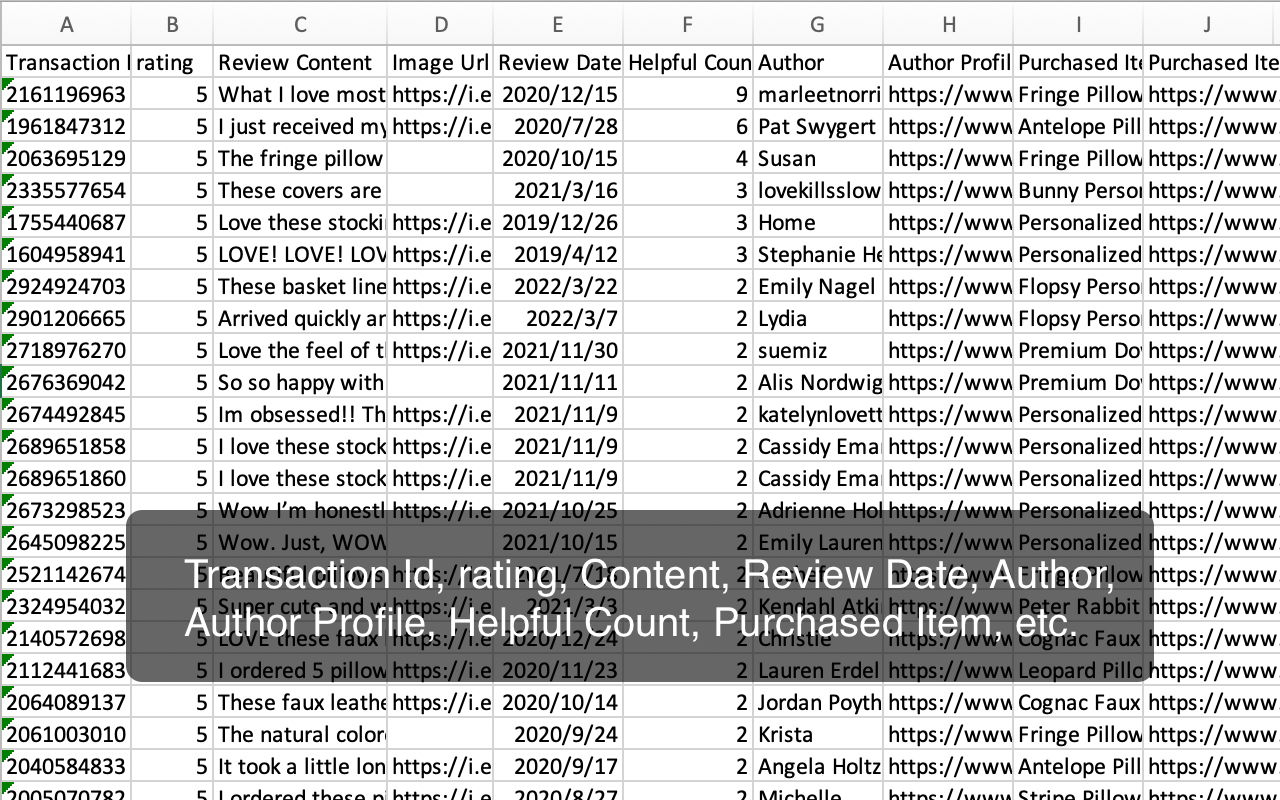 Etsy Reviews Downloader | Images截图2