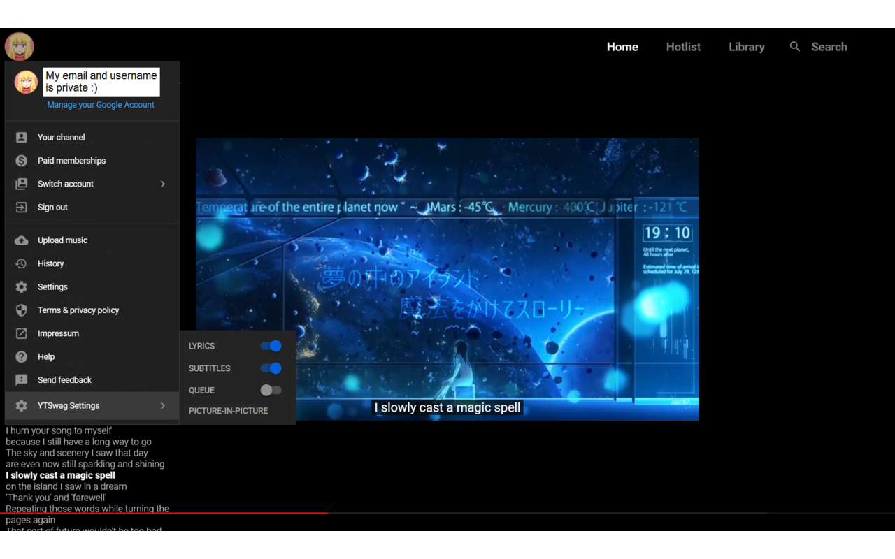 YTSwag: Better YouTube Music (BETA)截图3